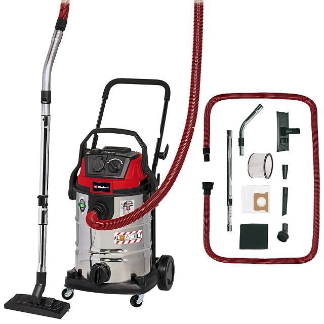 Aspiratore solidi e liquidi Einhell TE-VC 2230 SACL con filtro HEPA e presa per elettroutensile, fotografia del prodotto